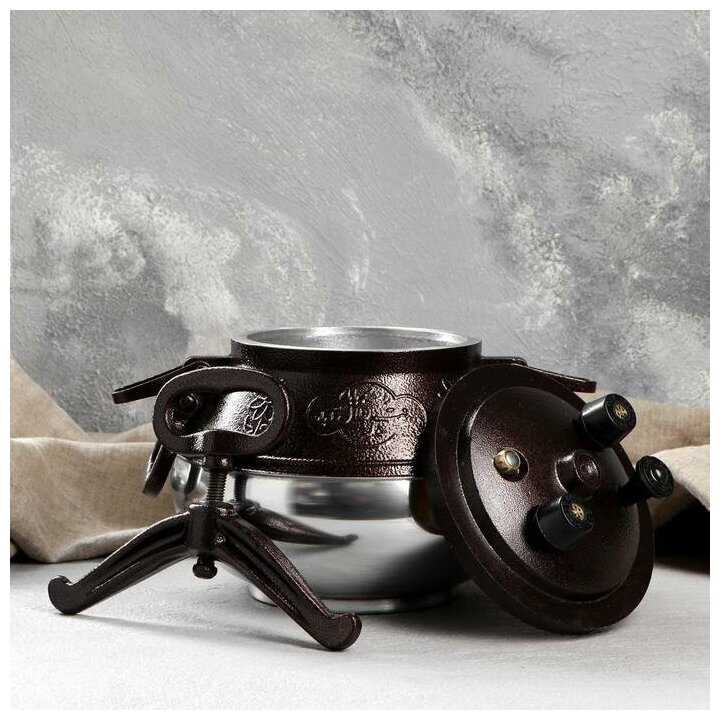 Казан алюминиевый Шафран Афганский двухцветный фотография 18