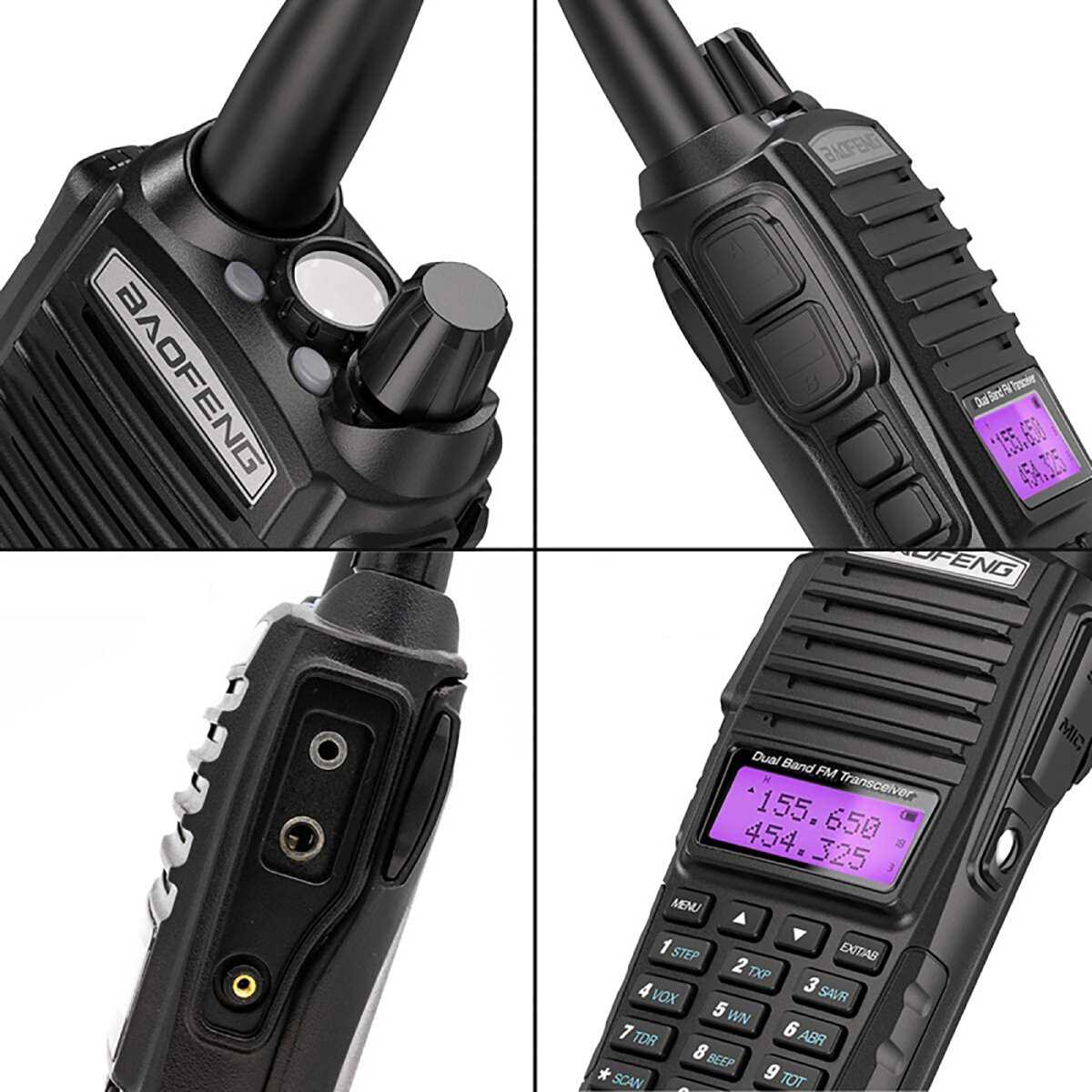 Портативная радиостанция UV-82 (5Вт) фотография 6