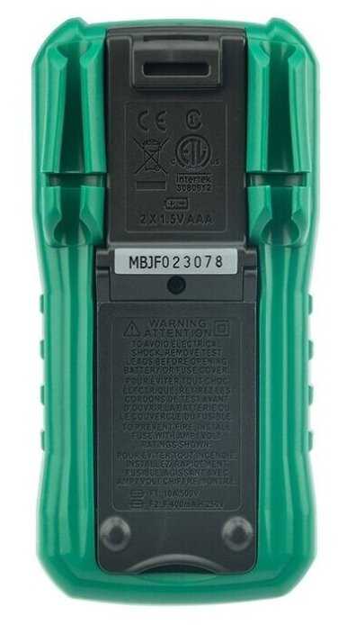 Мультиметр цифровой Mastech MS8239C фотография 3