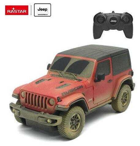 Внедорожник Rastar Jeep Wrangler Rubicon-Muddu version, 79500-4, 1:24, 21 см фотография 13