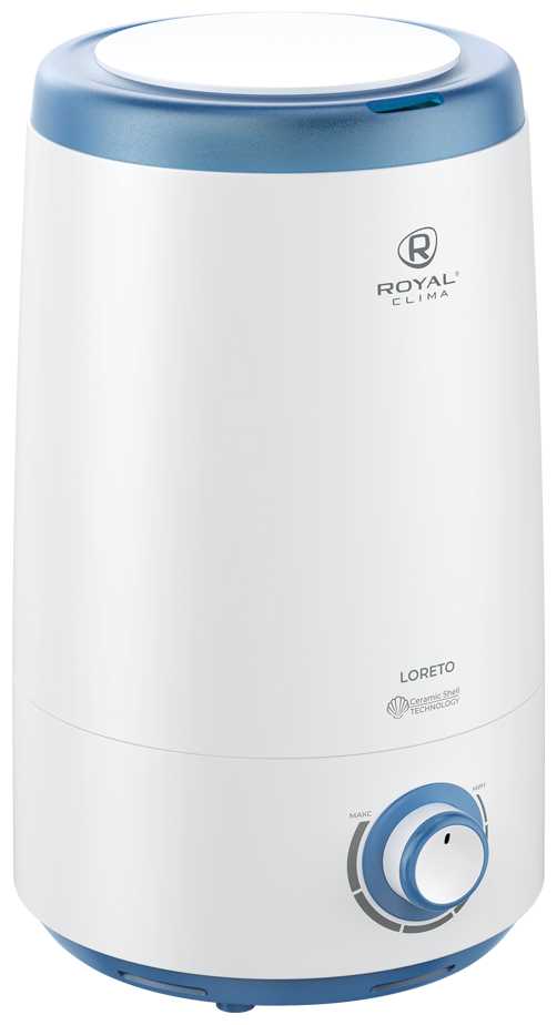 Увлажнитель воздуха с функцией ароматизации Royal Clima Loreto (RUH-LT300/3.5M-BU) фотография 2
