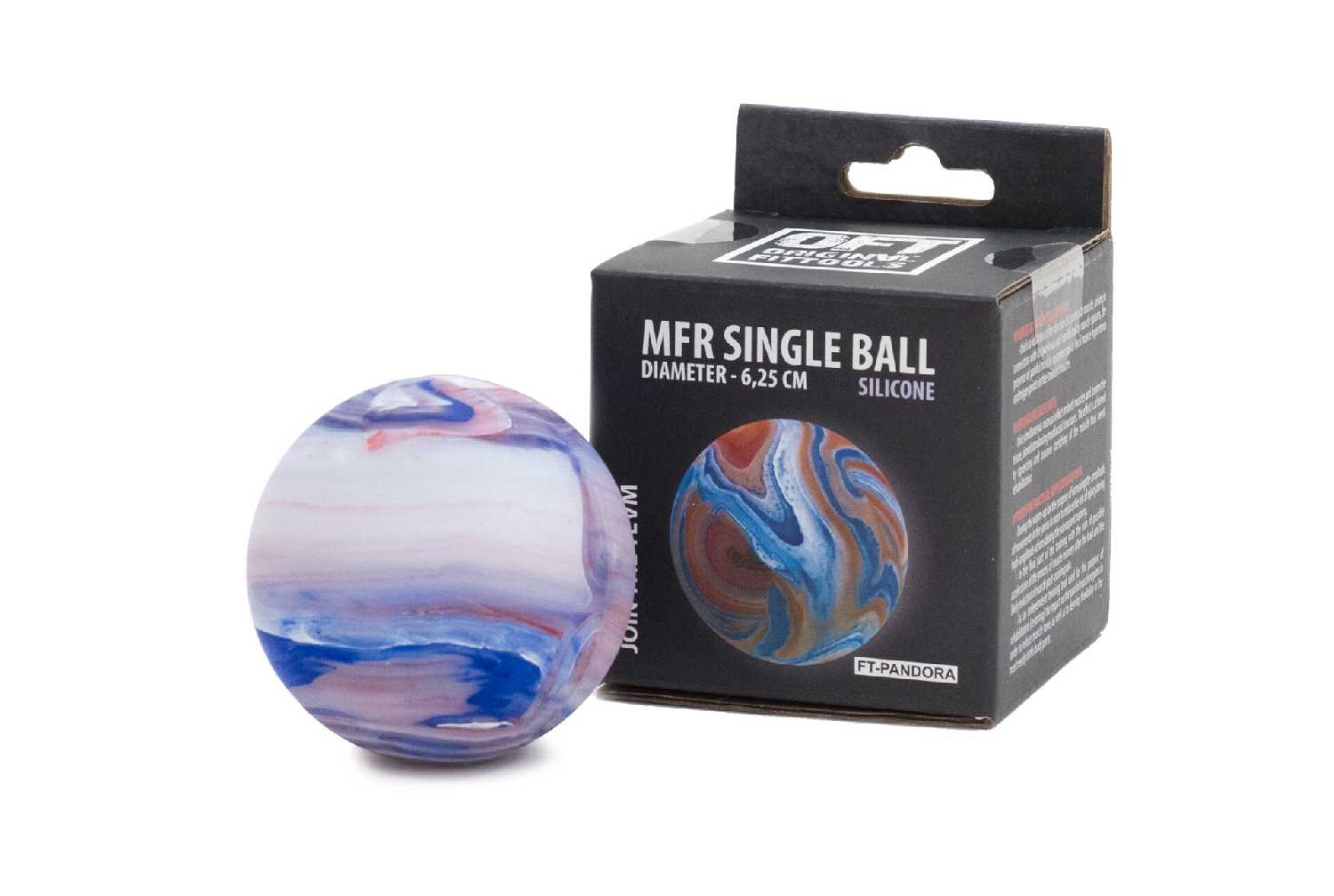 Мяч для МФР PANDORA Мяч для МФР одинарный (PANDORA Original FitTools) фотография 10