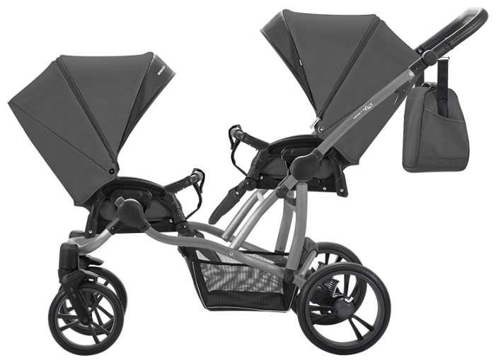 Универсальная коляска для двойни Bebetto 42 Comfort 2017, 2 в 1 фотография 30