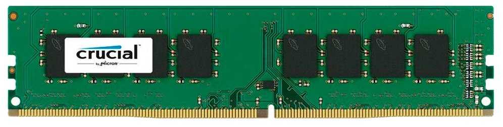 Оперативная память Crucial Value 4 ГБ DDR4 DIMM CL19 (CT4G4DFS8266)