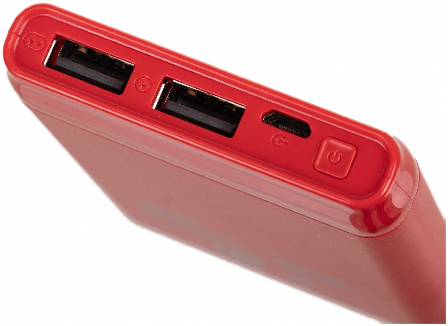 Мобильный аккумулятор Buro BP05B 5000mAh 2.1A 2xUSB красный (BP05B10PRD) фотография 4