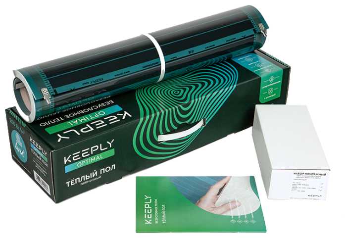 Электрический теплый пол Keeply Optimal 160 1,5 м2 240 Вт