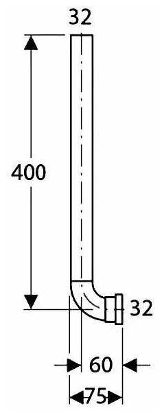 Колено смыва GEBERIT Колено смыва (119.704.16.1) фотография 7
