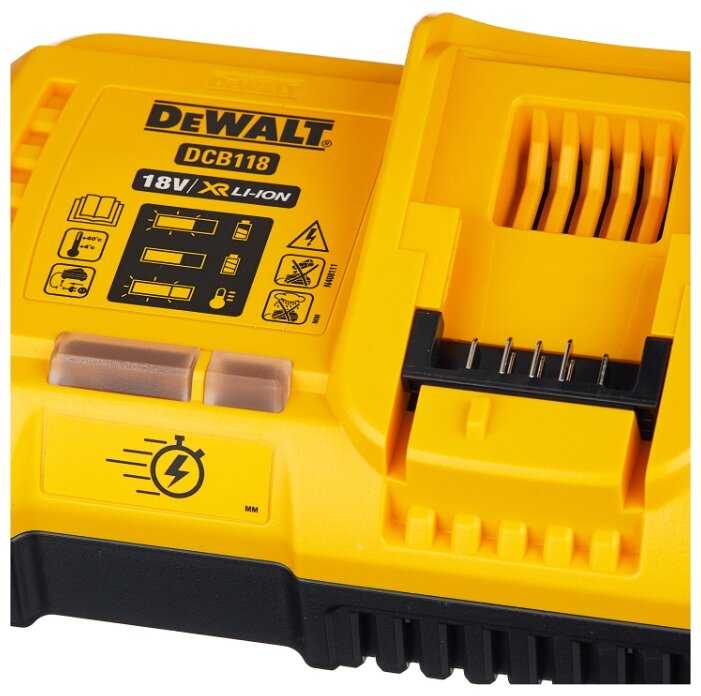 Зарядное устройство DeWALT DCB118-QW 18 В фотография 2