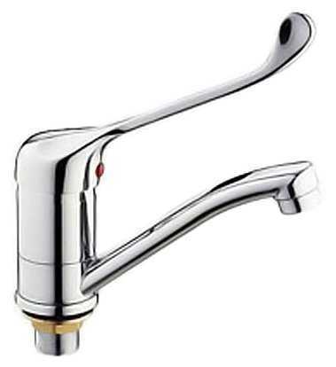 Смеситель для кухни (мойки) Frap H54 F4554-2, рычажный