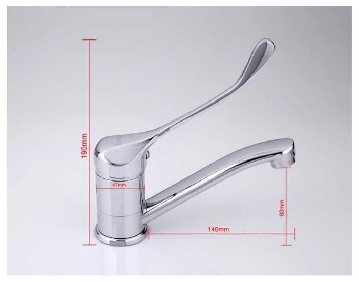 Смеситель для кухни (мойки) Frap H54 F4554-2, рычажный фотография 1