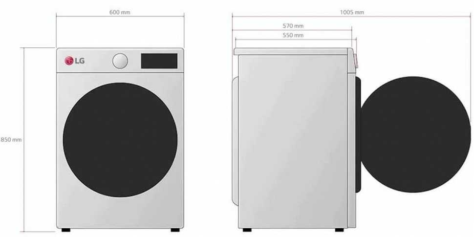 Стиральная машина LG F4J3TS2W фотография 2