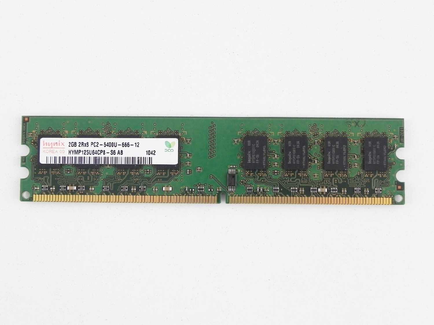 Оперативная память Hynix 2 ГБ DDR2 DIMM (HYMP125U64CP8-S6) фотография 10