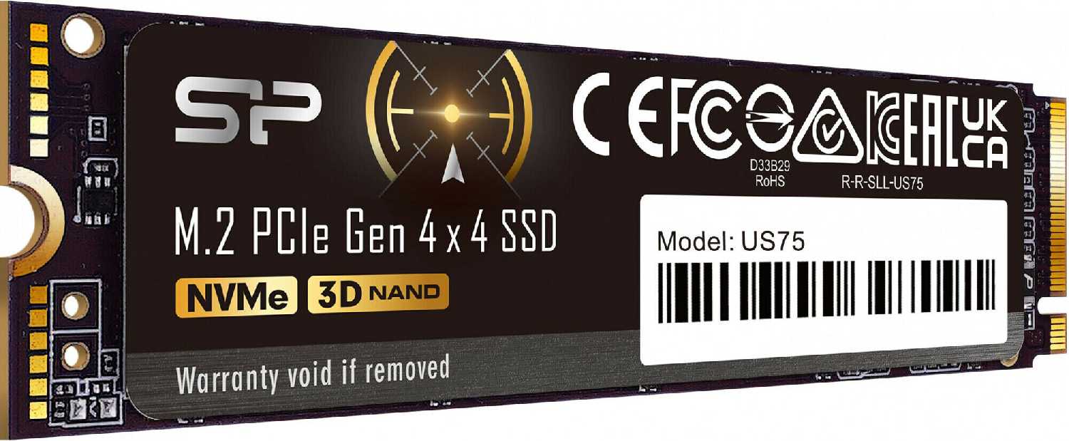 SSD US75 (2TB) M.2 PCIe 4.0 фотография 3