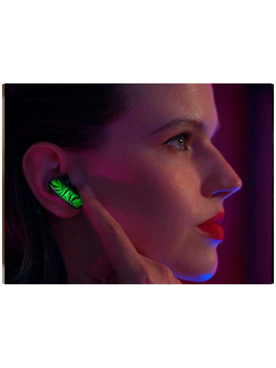 Наушники HHOGene Беспроводные наушники с настраиваемой LED панелью фотография 17