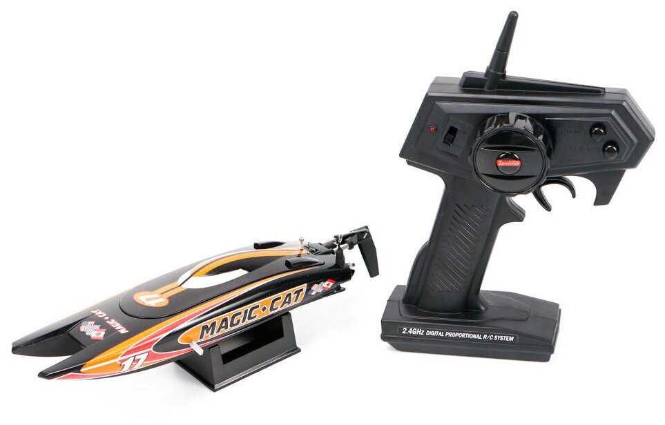 Катер Joysway Magic Cat V5 (JS8108V5), 1:6, 26.5 см фотография 2