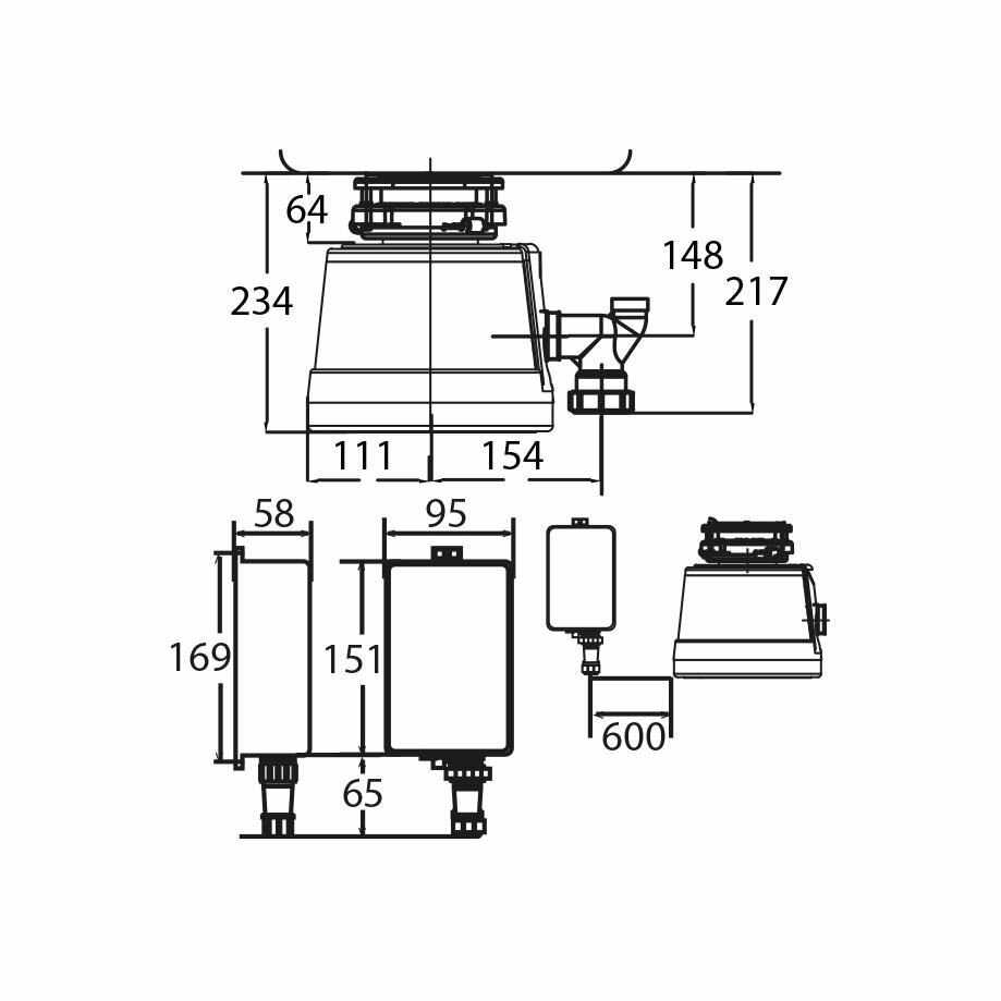 Сверхкомпактный измельчитель STATUS NEXT 300 Compact фотография 3