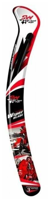 Бескаркасная щетка Speed Wiper 430 мм (17