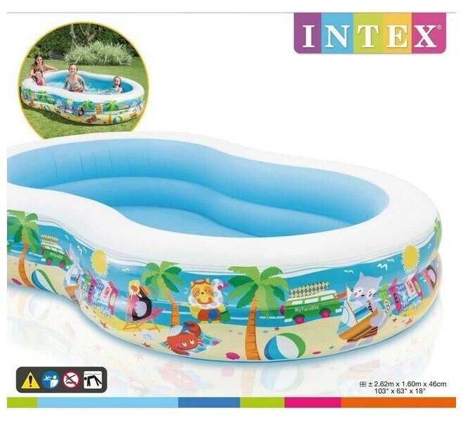 Бассейн Intex Paradise Lagoon (56490) фотография 12