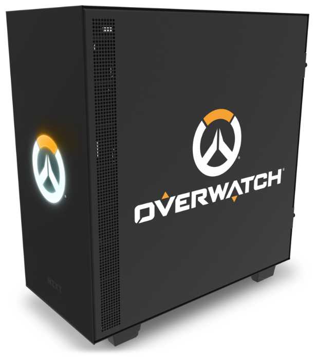 Компьютерный корпус NZXT H500 Black Overwatch Edition фотография 3