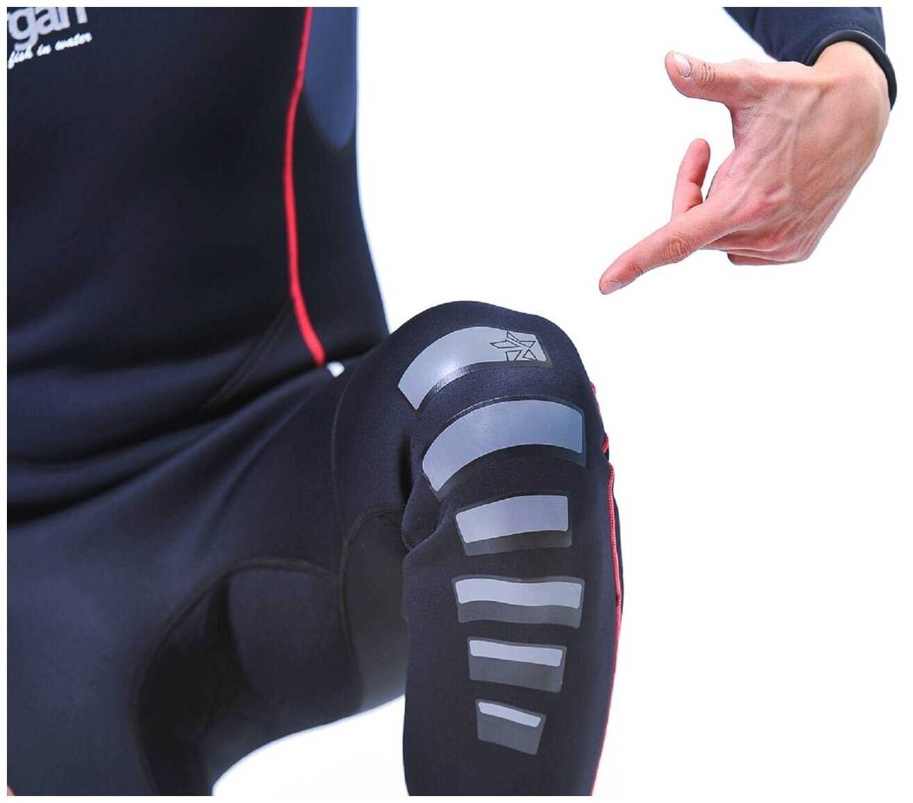 Гидрокостюм для плавания и водных видов спорта SARGAN Nero Long men 3 mm фотография 6