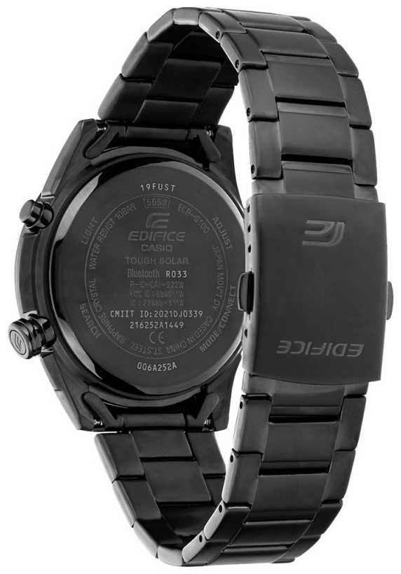 Японские наручные часы Casio Edifice ECB-S100HG-1A фотография 1