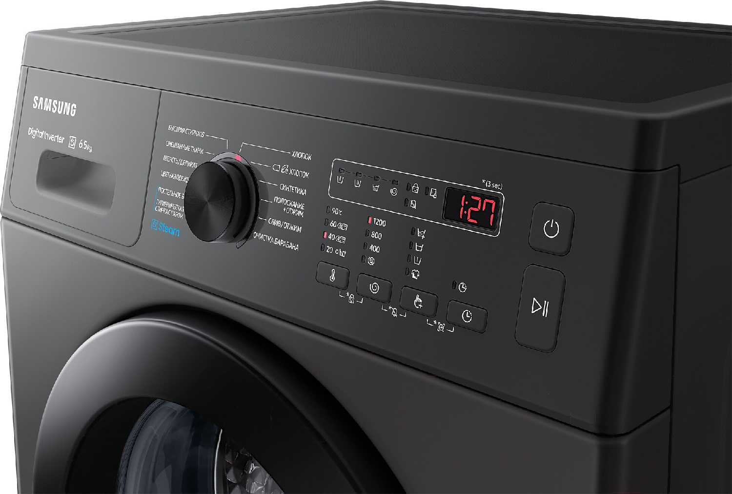 Стиральная машина Samsung WW65AG4S20CXLP фотография 2