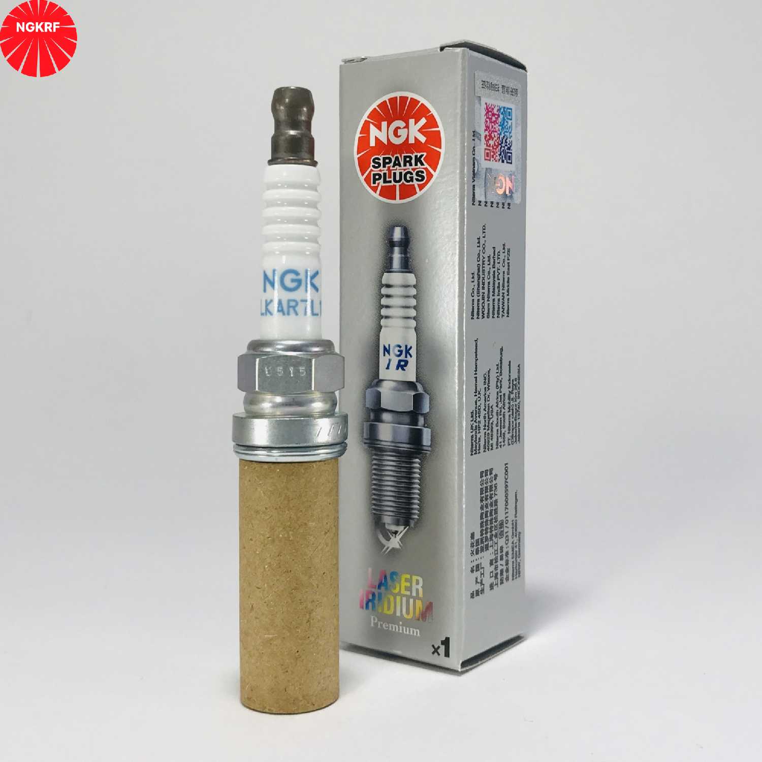 Иридиевые свечи зажигания Мазда NGK ILKAR7L11/94124, оригинальные, с защитным QR-кодом от подделок фотография 8
