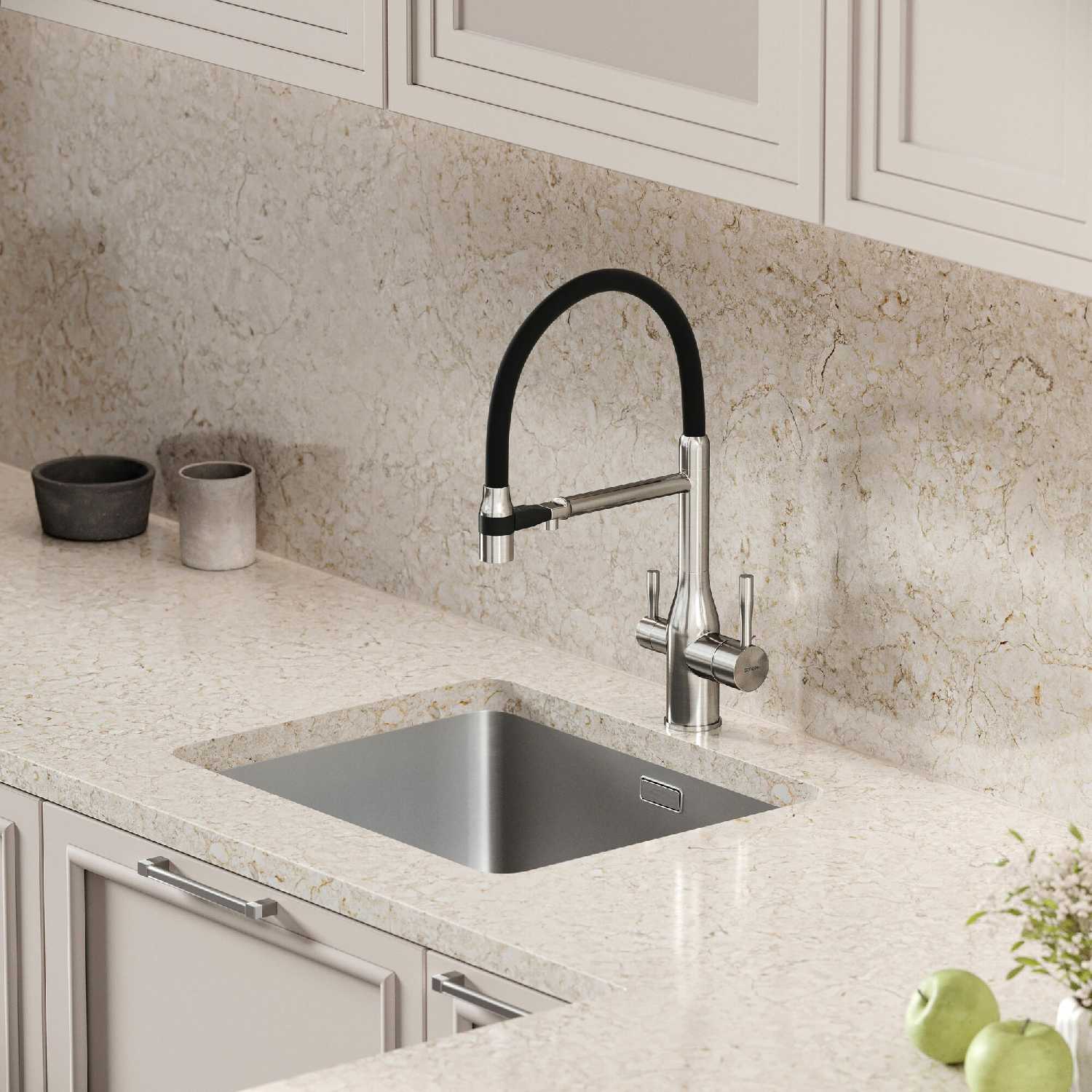 Смеситель для кухни Sancos Garda с подключением фильтра (SC4009CH) фотография 20