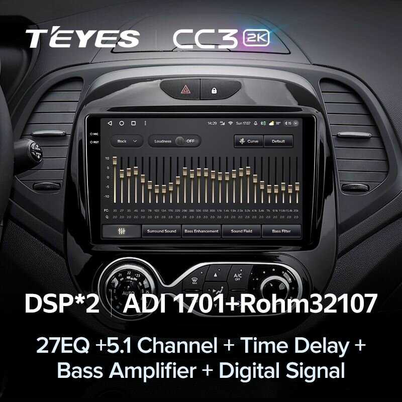 Магнитола Renault Teyes CC3 (6/128) фотография 3