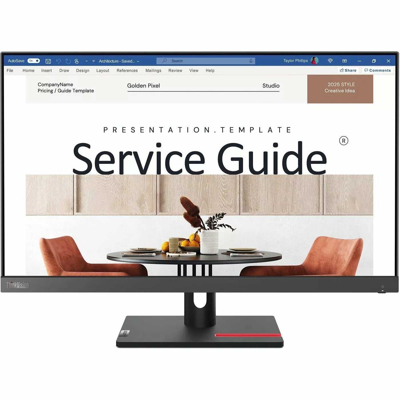 Монитор Lenovo ThinkVision S24i-30 фотография 3
