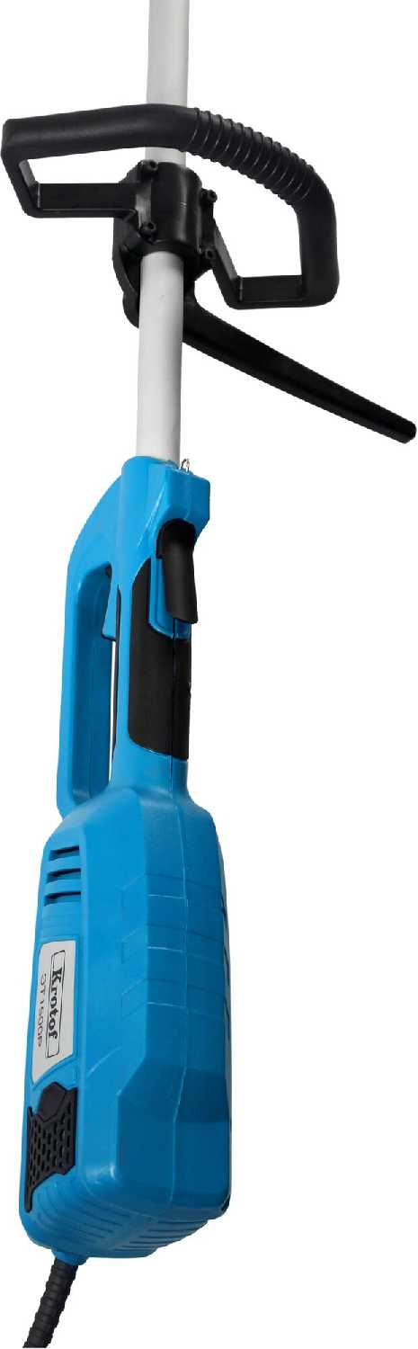 Триммер электрический Krotof Триммер ЭТ1500Р (1500 Вт, разъемная штанга, леска + нож 3 зуба) фотография 2