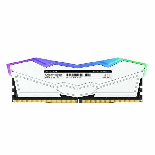 Оперативная память Team Group T-FORCE Delta RGB 32 ГБ (16 ГБ x 2 шт.) DDR5 DIMM CL38 (FF4D532G6000HC38ADC01) фотография 9