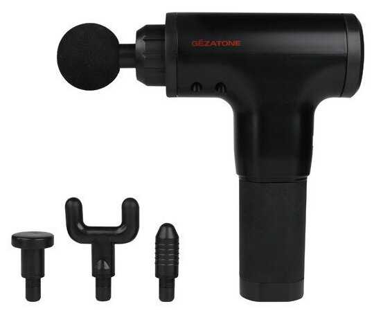 Перкуссионный массажный пистолет беспроводной AMG140, Gezatone фотография 1