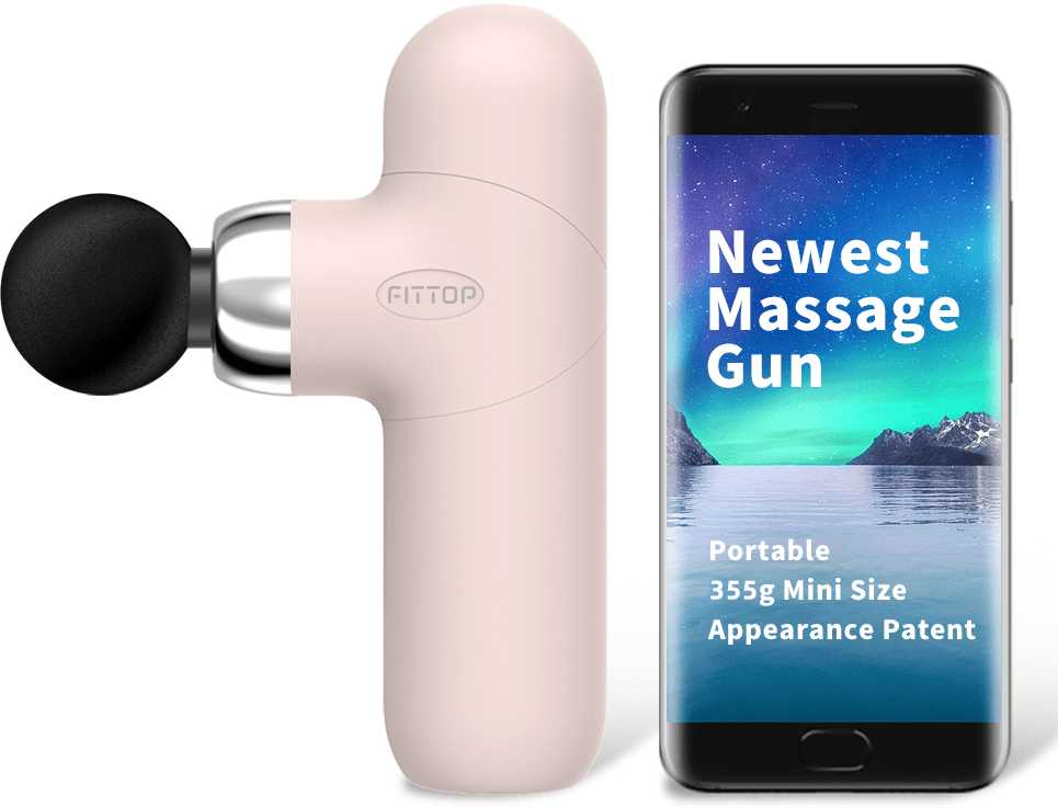 Перкуссионный массажер FitTop SuperHit Mini фотография 5