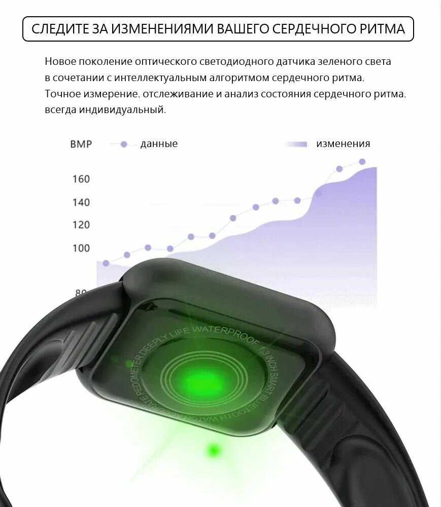 Умные смарт часы MyLatso Y68 фотография 7