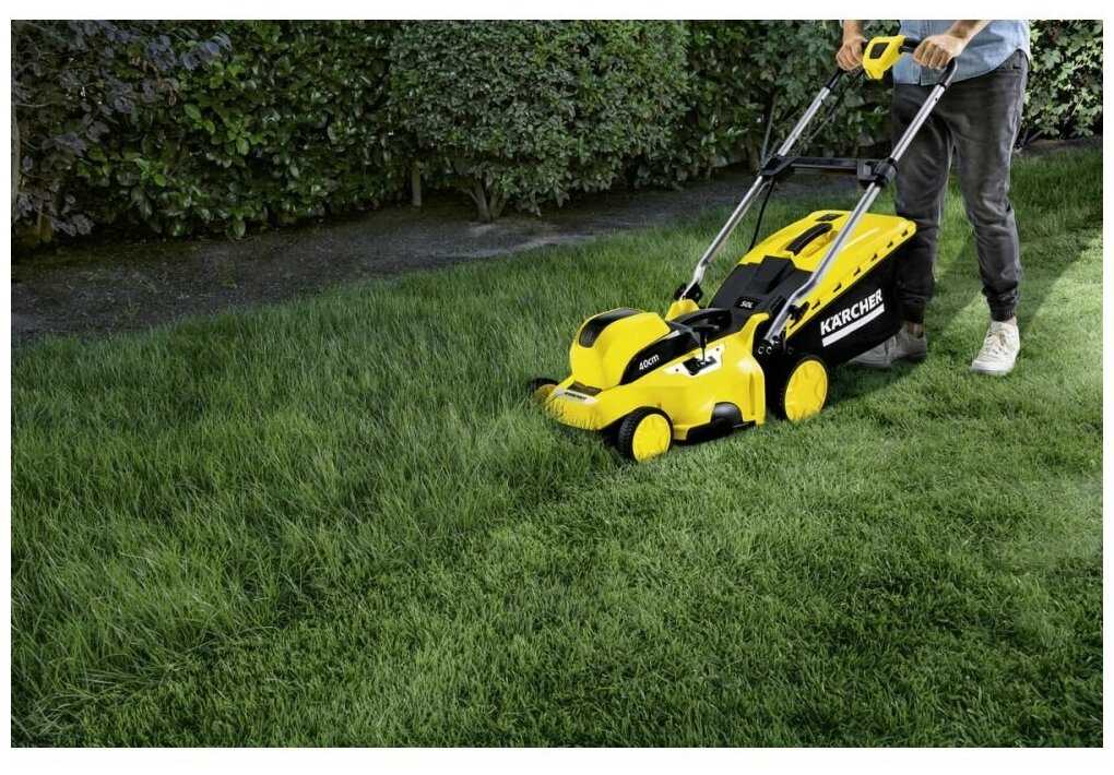Аккумуляторная газонокосилка KARCHER LMO 36-40 Battery (1.444-452.0) фотография 17