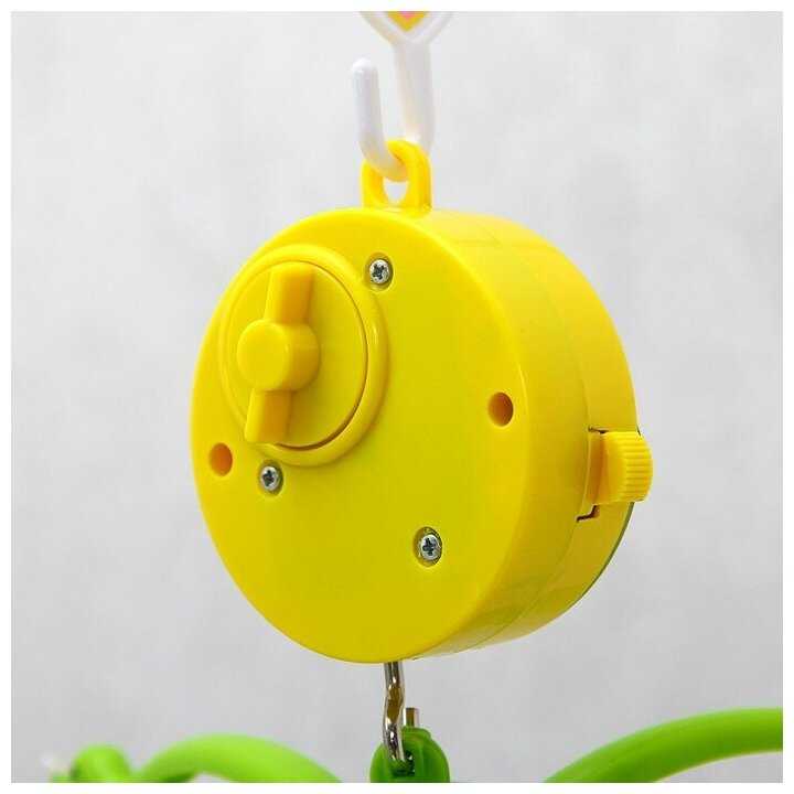 Мобиль музыкальный, заводной «Зверятки» фотография 3