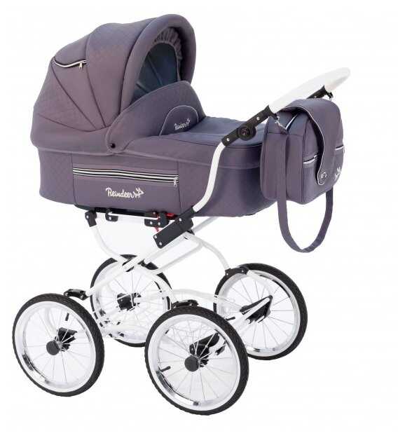 Коляска для новорожденных Reindeer Prestige Lily (2 в 1, люлька + автокресло) фотография 6