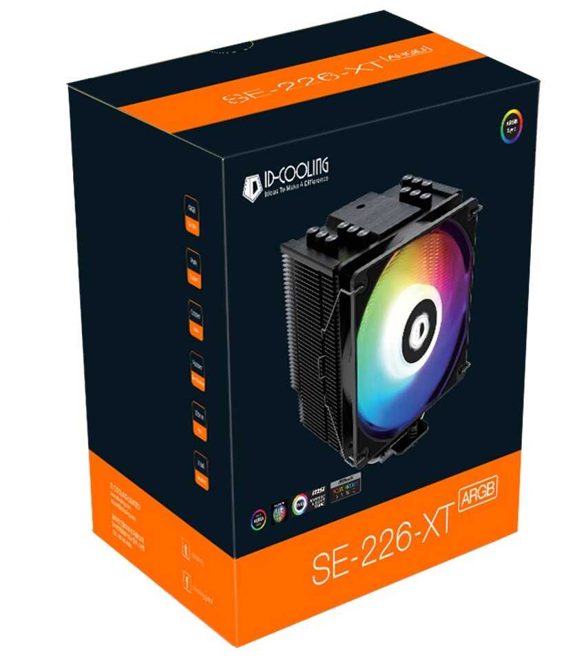 Кулер для процессора ID-COOLING SE-226-XT ARGB фотография 6