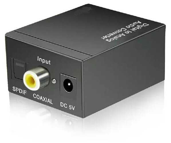 Аудиоконвертер Oem Toslink — RCA/AUX фотография 6