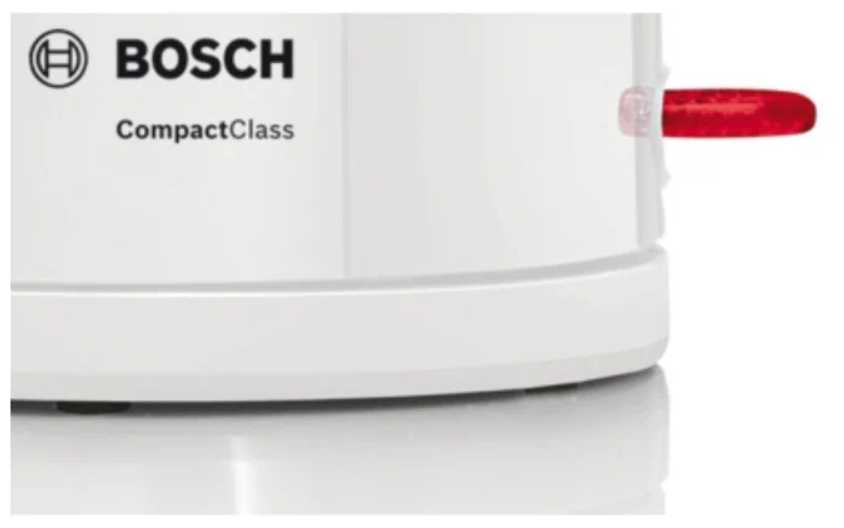 Чайник Bosch / Электрический чайник / чайник / Чайник объемом 1,7л / белый фотография 4