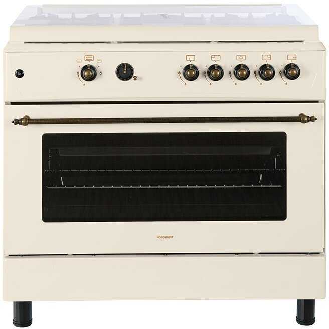 Газовая плита NORDFROST GG 9064 YR, авторозжиг, газ-контроль фотография 1