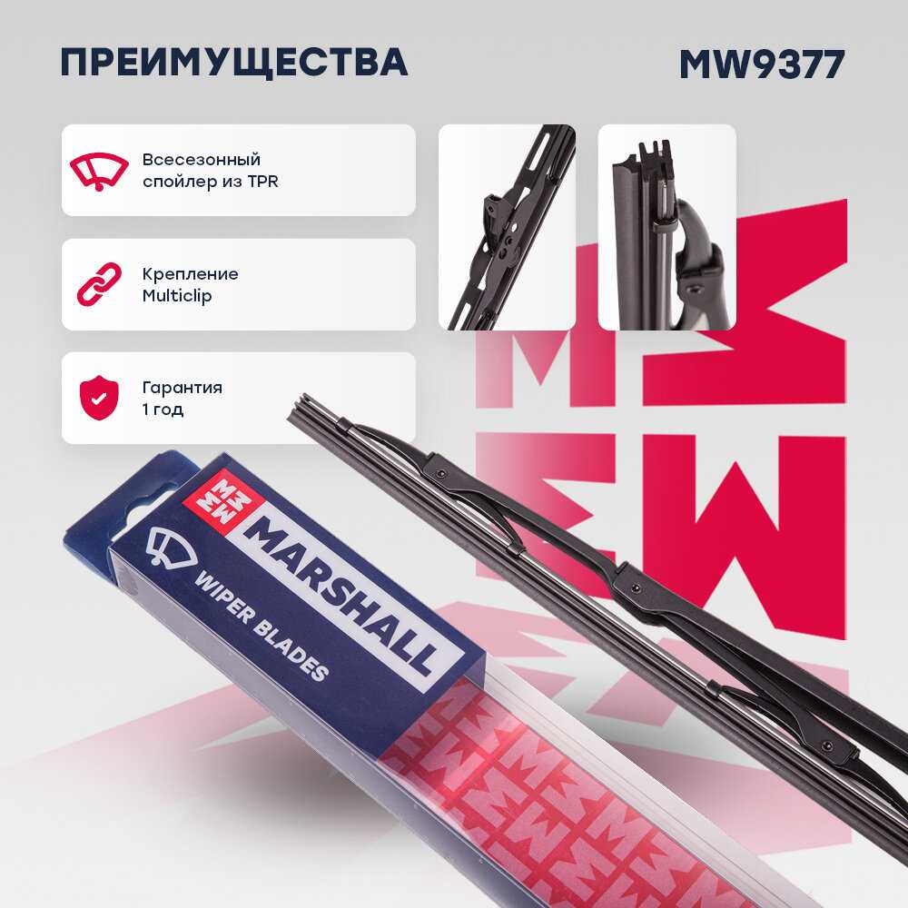 Каркасная щетка стеклоочистителя 23
