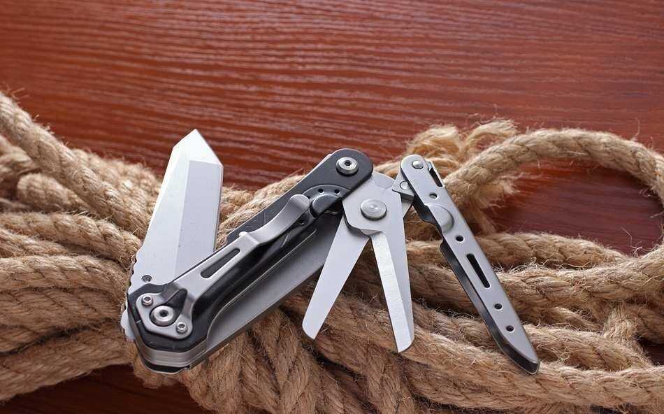 Нож многофункциональный Roxon KS KNIFE-SCISSORS рукоять G10 S501U фотография 2
