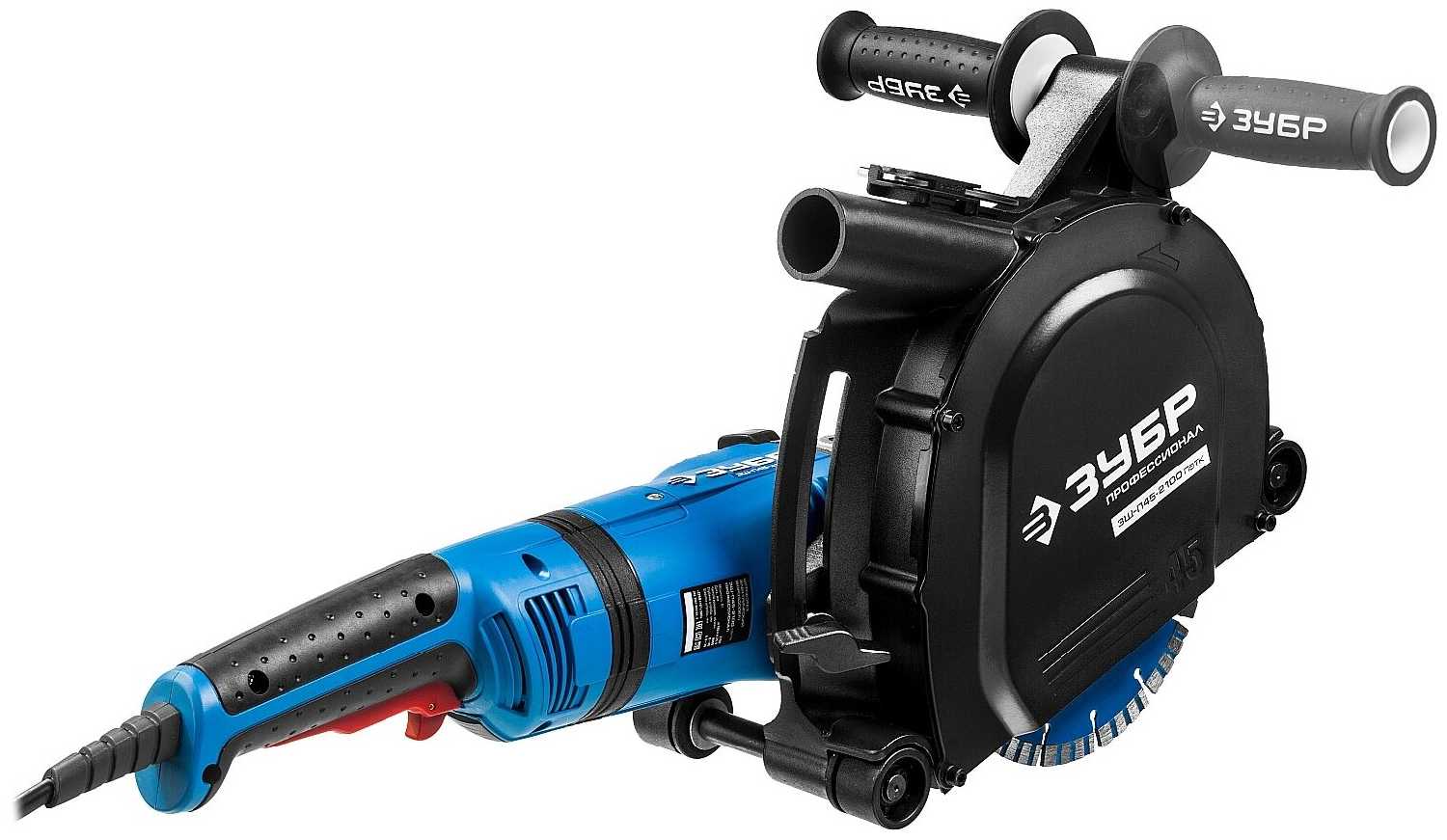 Штроборез ЗУБР ЗШ-П45-2100 (ПВТК) фотография 2