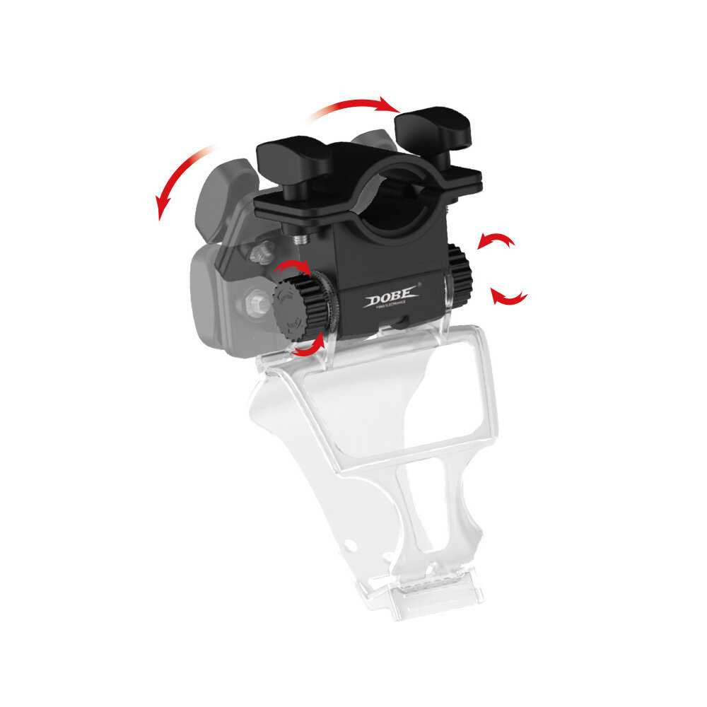 Держатель трубки кальяна MyPads для геймпада DualSense Sony Playstation 5 Wireless Controller (DOBE TP5-0573) фотография 1