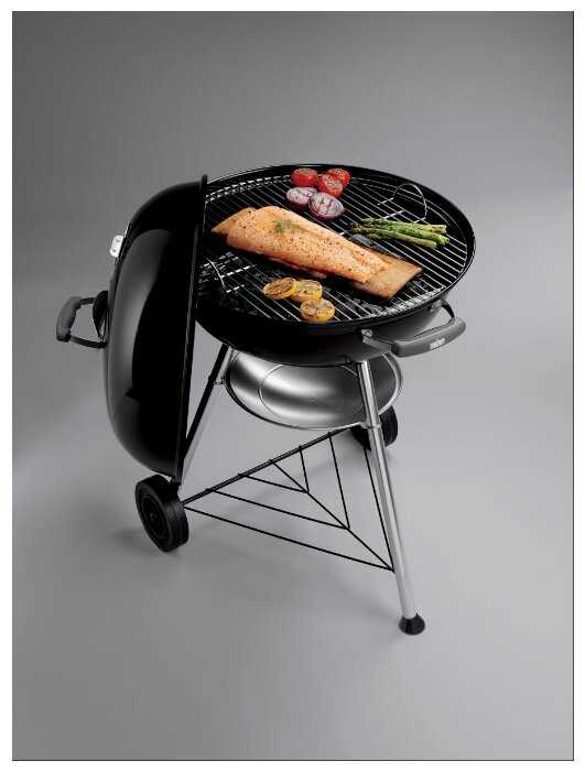 Гриль угольный Weber Compact Kettle, 66х58х97 см фотография 15
