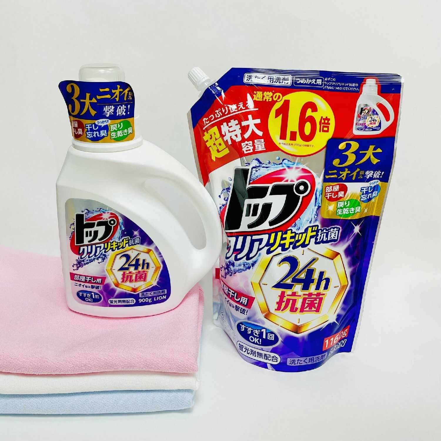 LION Top Clear Liquid Antibacterial фотография 14