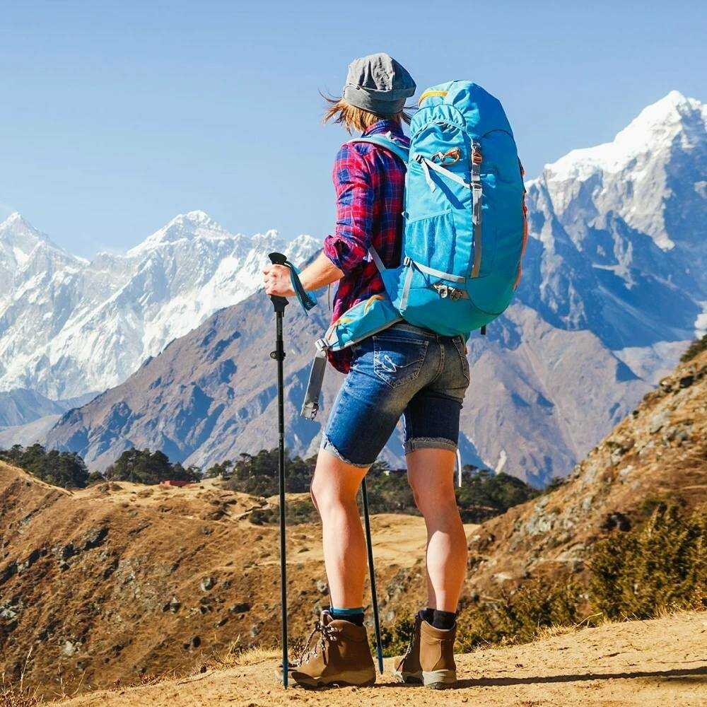 Палка треккинговая Naturehike ST07 (all carbon 5-node folding 115-135 см) фотография 4