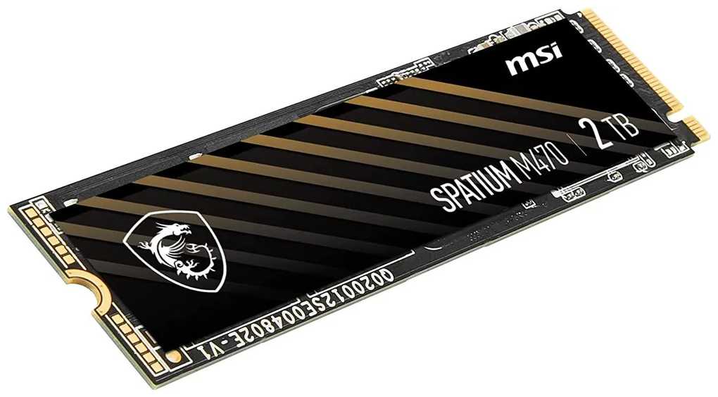 Твердотельный накопитель MSI SPATIUM M470 2 ТБ фотография 4